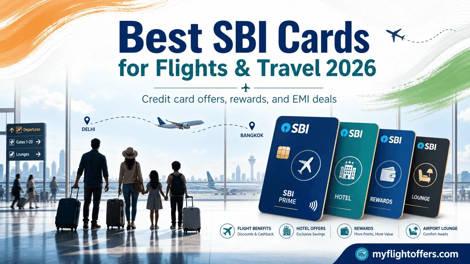 Best SBI credit cards for flights and travel in 2026