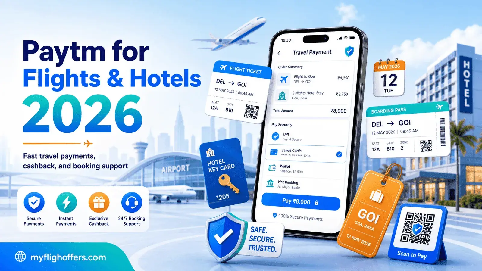 Paytm explained 2026 — UPI, Payments Bank, safety, limits and travel