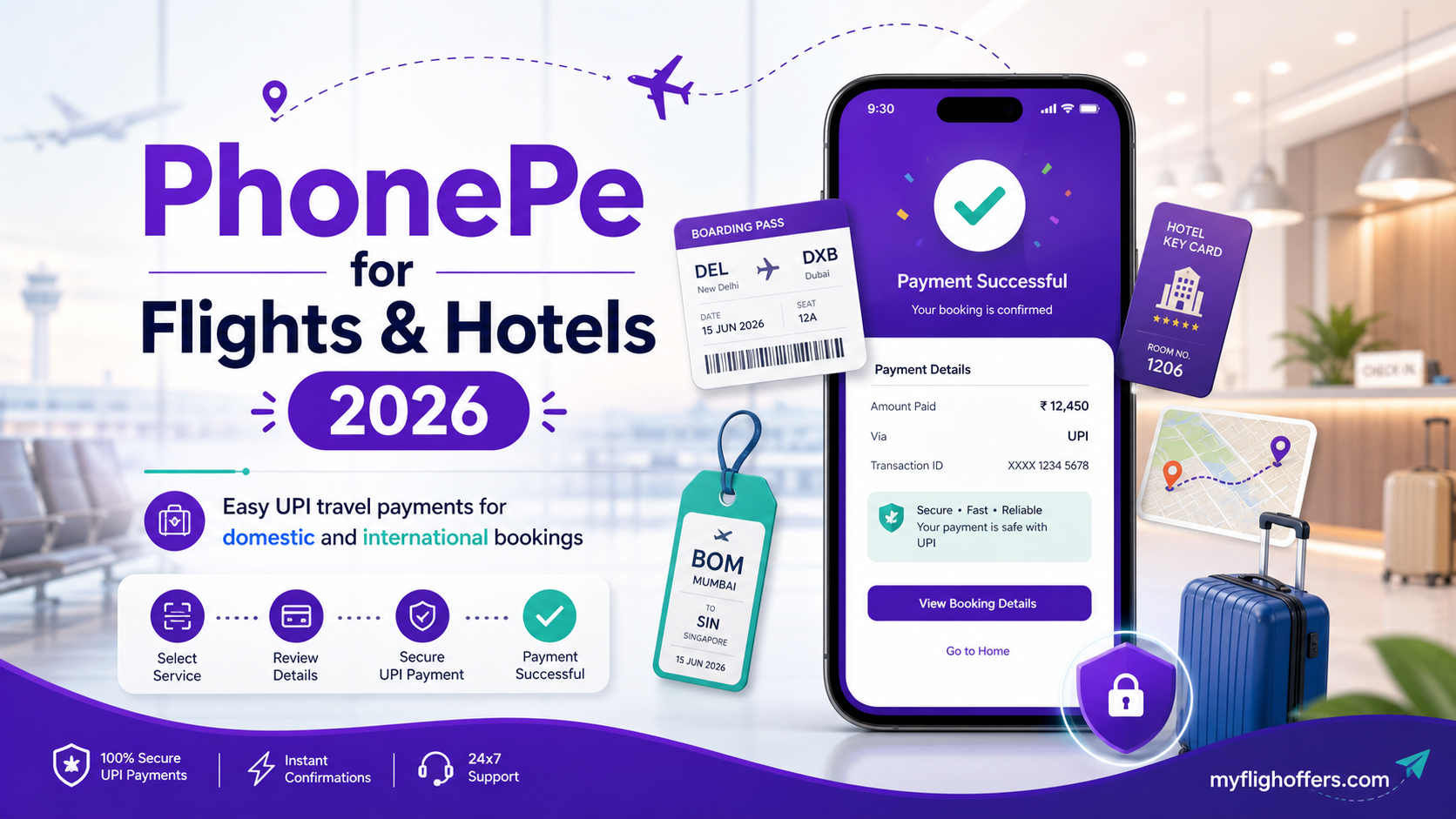 PhonePe flight booking guide India 2026