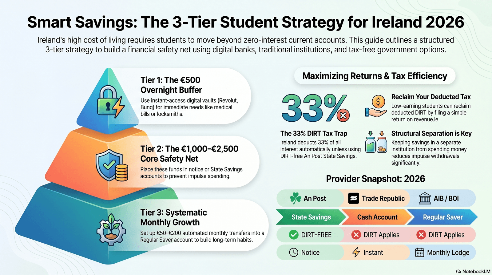 Best Savings and Notice Accounts in Ireland for International Students 2026