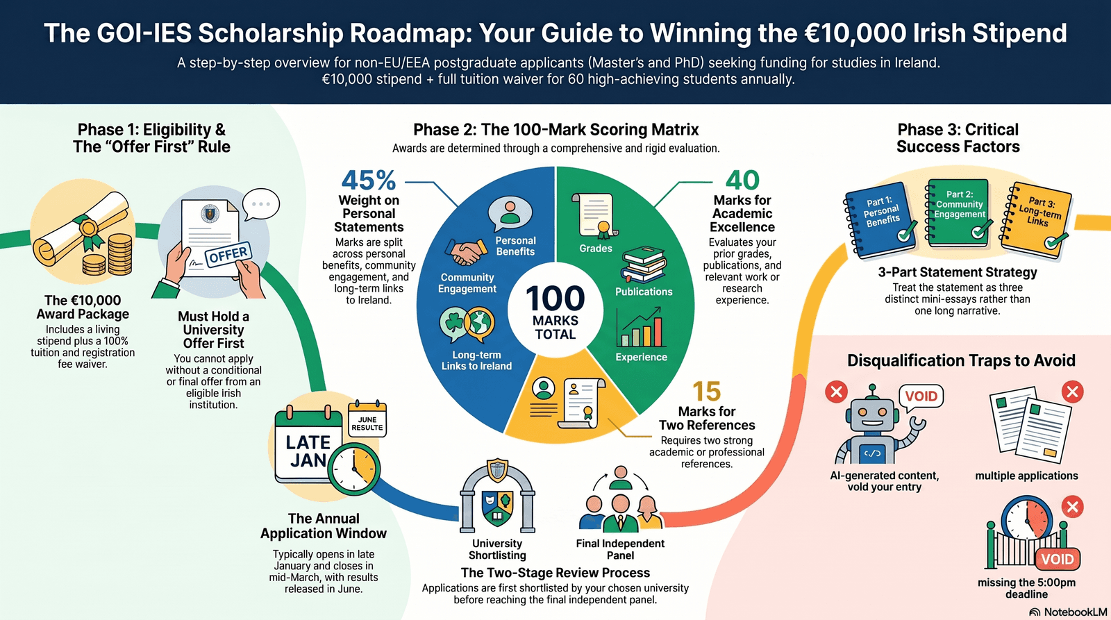 GOI-IES Government of Ireland International Education Scholarship roadmap guide