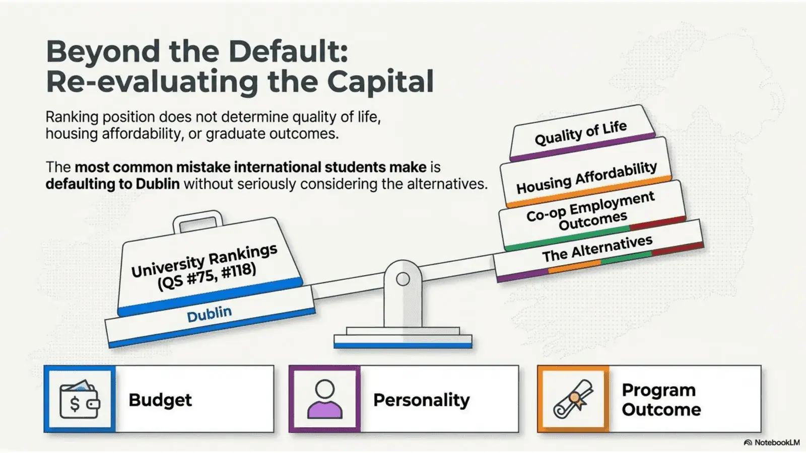 Ireland Strategic Student Wayfinder - slide 2 guide approach