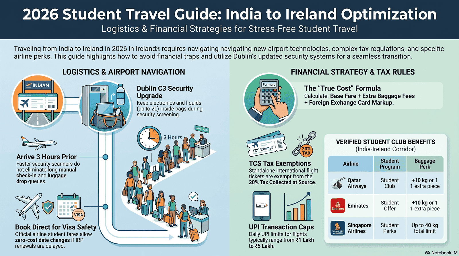 India-Ireland Student Guide - Airport Crowds & Visa Uncertainty Guide for International Students