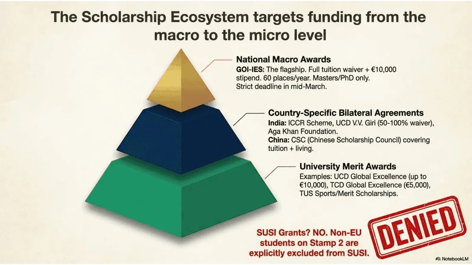 Ireland Strategic Student Wayfinder - slide 7 guide approach
