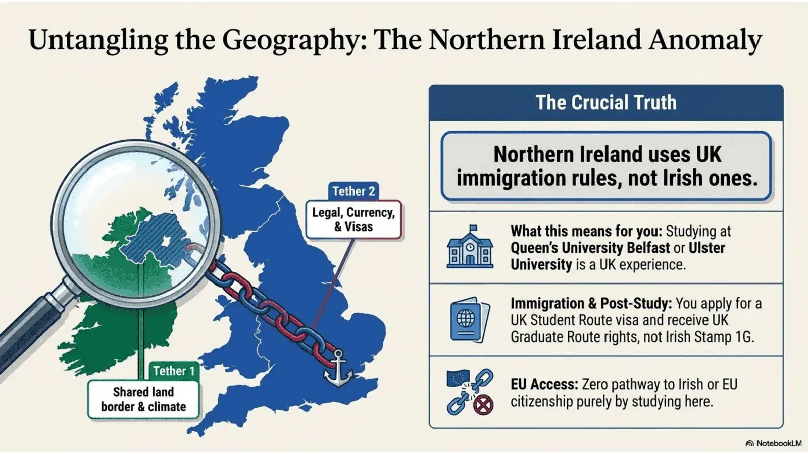 Untangling the Geography: The Northern Ireland Exception