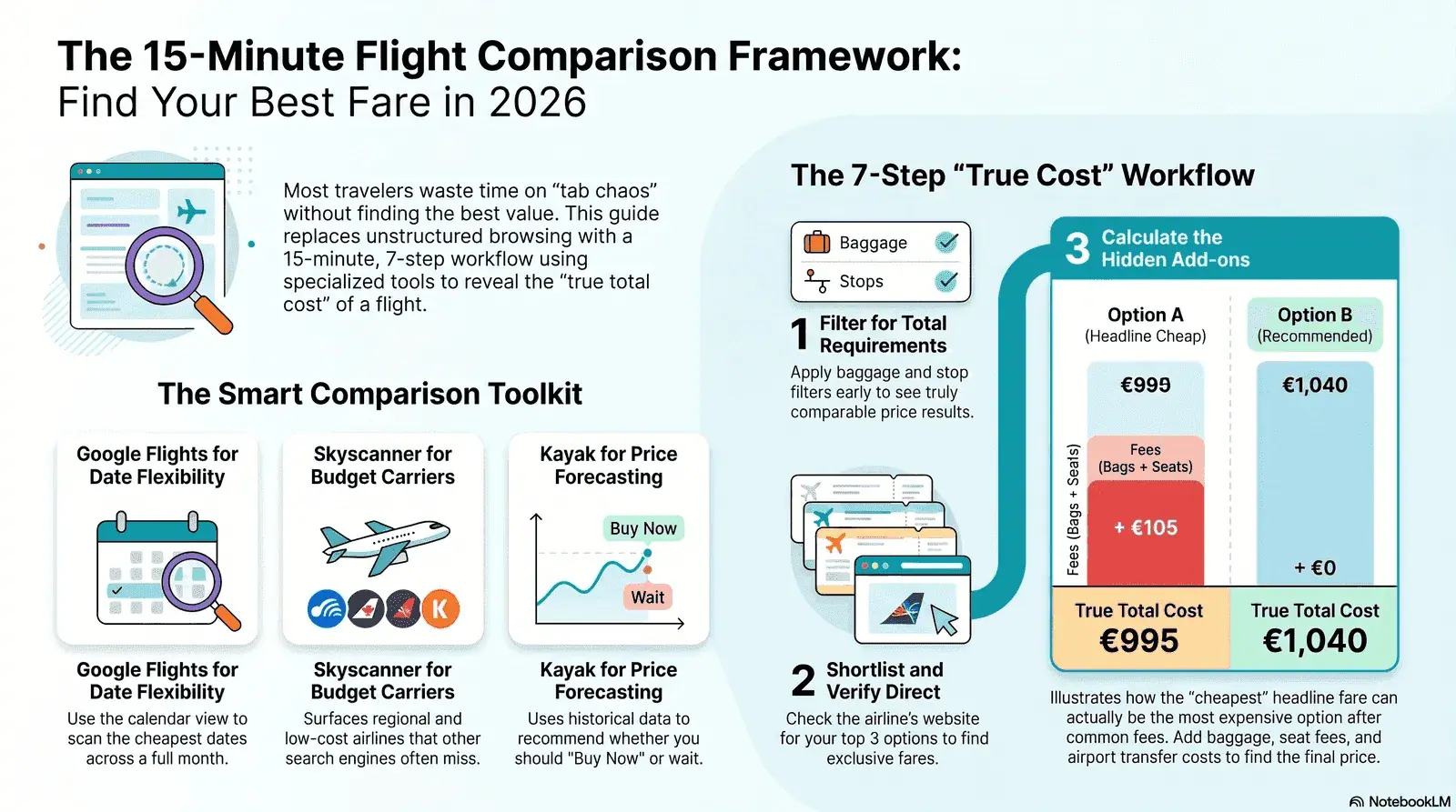 Smart guide on how to compare fares across multiple airlines quickly in 2026