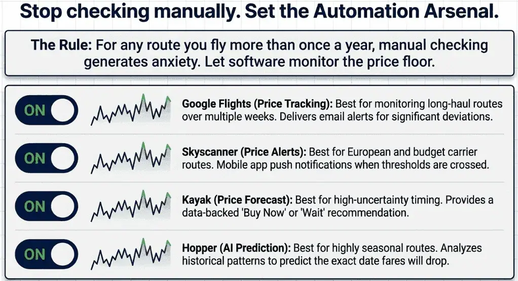 Using automation to find the best fares